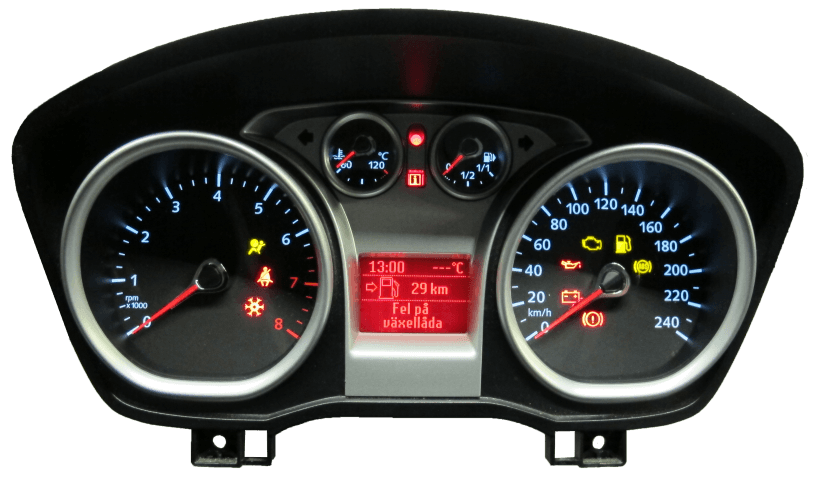 Saab SID 2 display reparation